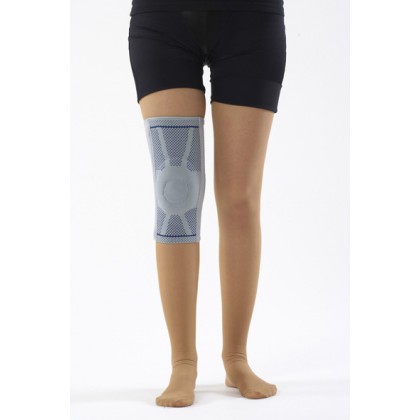 R-3 Thick Knitted Knee Orthosis With Baleen And Silicone