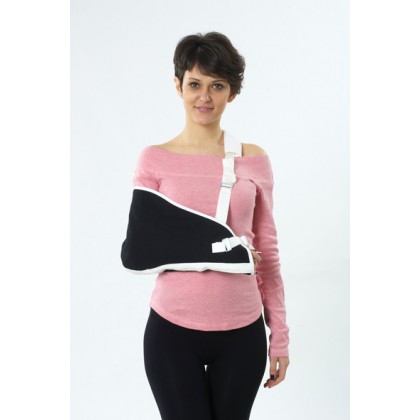 X-33 Arm Sling With Chest Belt Blue-White