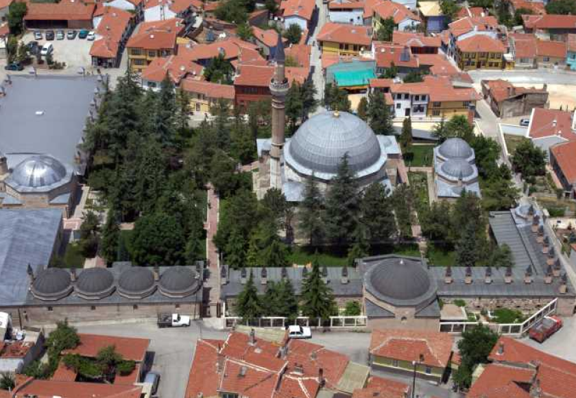 Kurşunlu Camii Hava Görünümü